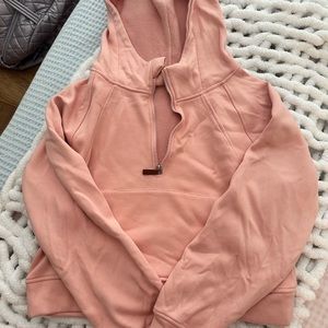 Salmon Quarter Zip